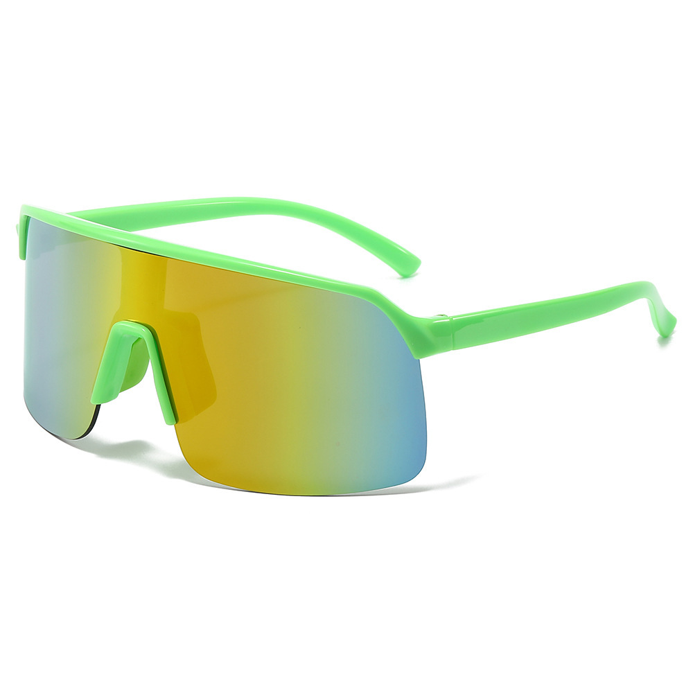 New Fashion Outdoor Riding Colorful Sunglasses Ins Personalized Sports Leisure Windproof Sand-proof Anti-impact Sunglasses