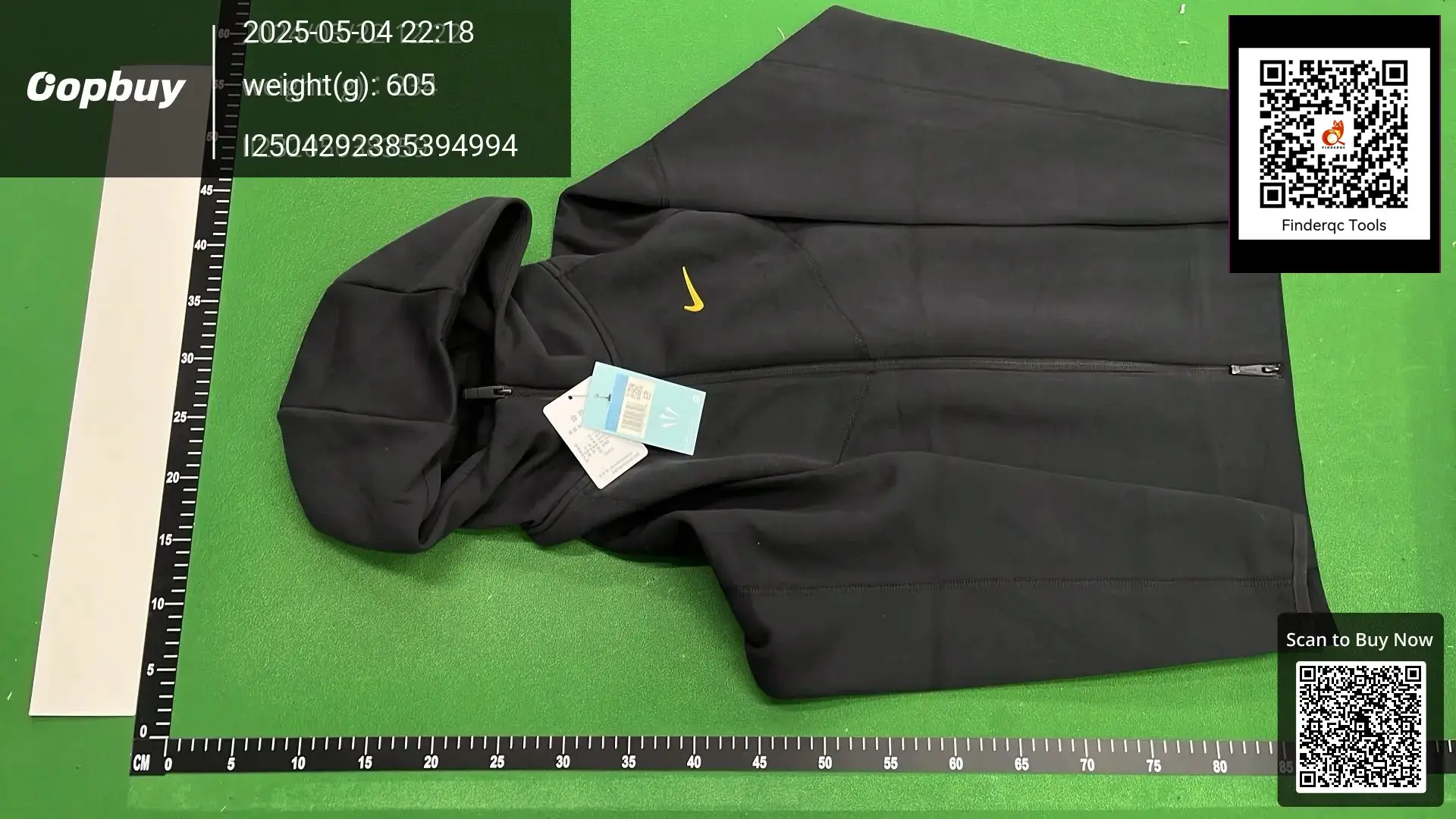 Nike Sportswear Tech Fleece Full-Zip Hoodie Black