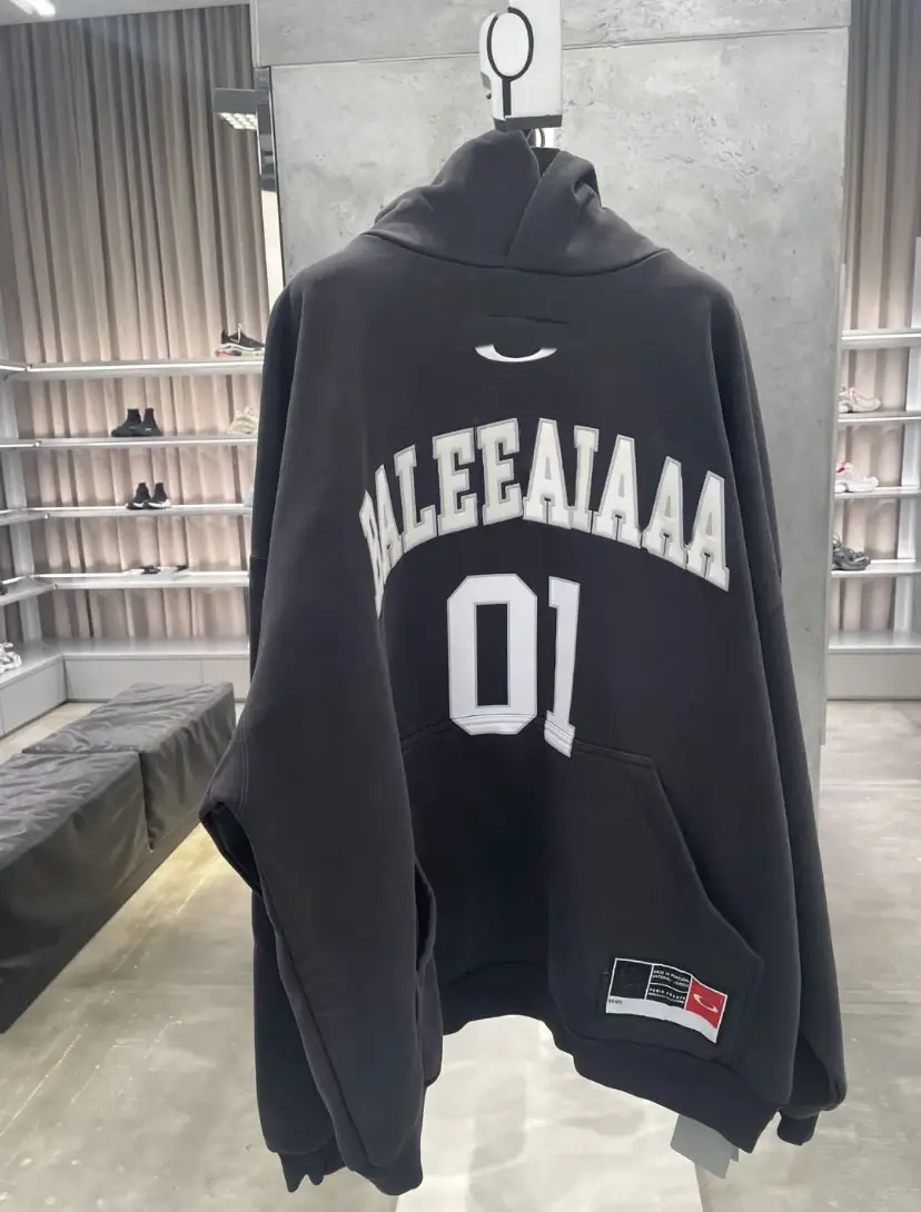 Top-Tier Edition! Paris 01 Basketball Logo Embroider Hoodie Sweatshirt Unisex 25Ss Fall and winter Loose Pullover Couple