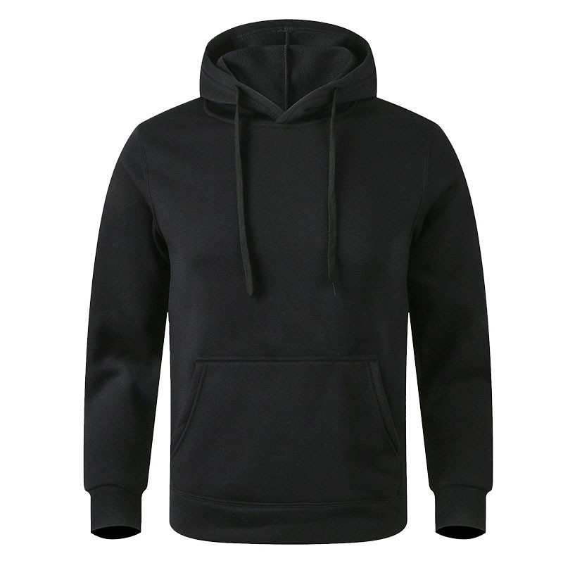 Factory Direct Supply Sweatshirt and Sweatpants European Size 220g Fabric Plain Fleece Hoodie Solid Color Unisex Sweatpants Wholesale P