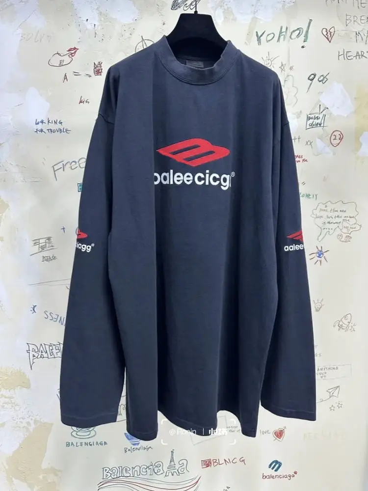The ceiling! Paris style 3m3b Embroider classic Long sleeves men and women Fall and winter Loose Casual sports pullover Sweatshirt