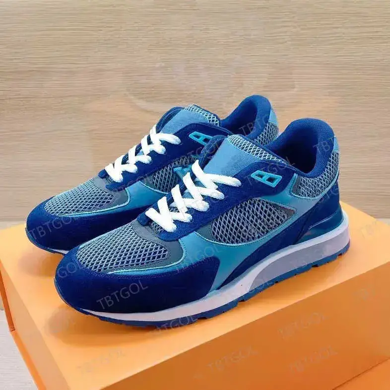 In-Stock High-End Trendy Mesh Sneakers for Men, Breathable, Stylish Dad Shoes, Lightweight, Thick-Soled Outdoor Walking Shoes