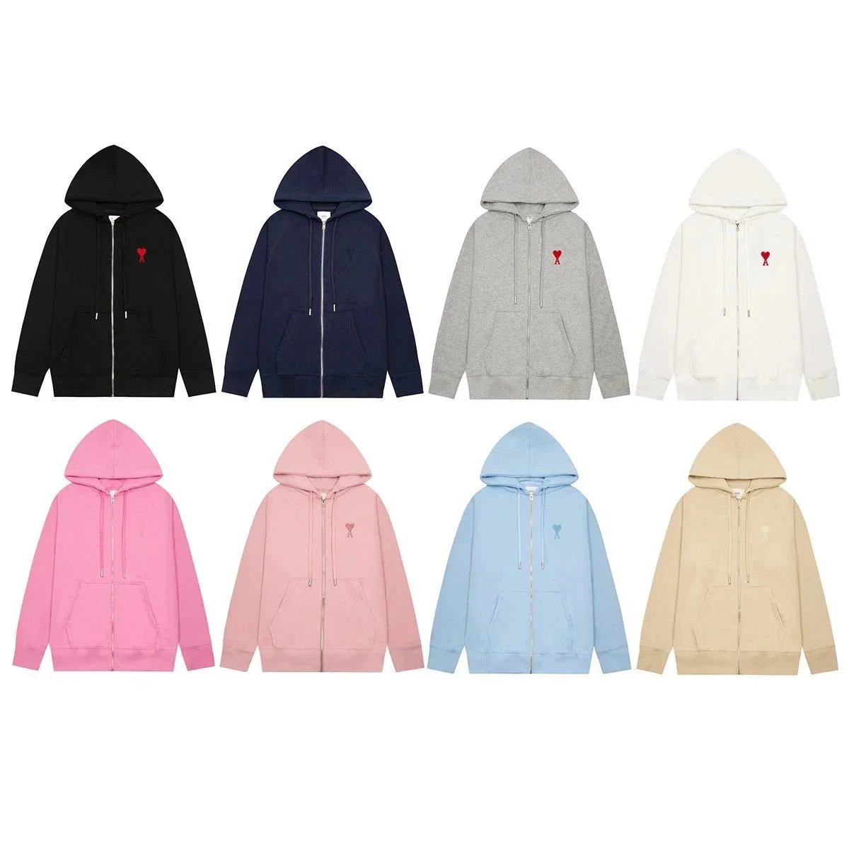 AMI Zip-up Hoodie QC 写真 WEIDIAN Qualit.ly