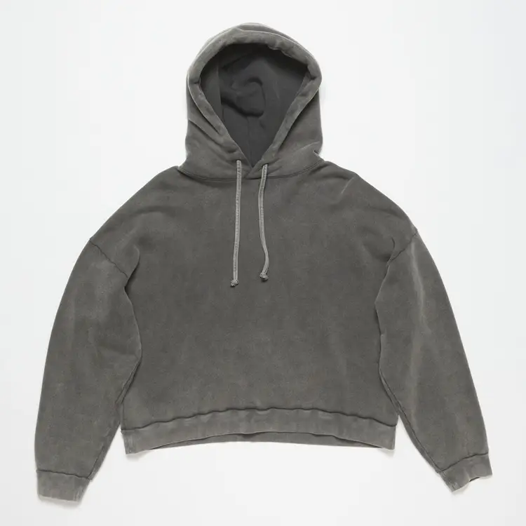 Distressed Hooded Sweatshirt 3041