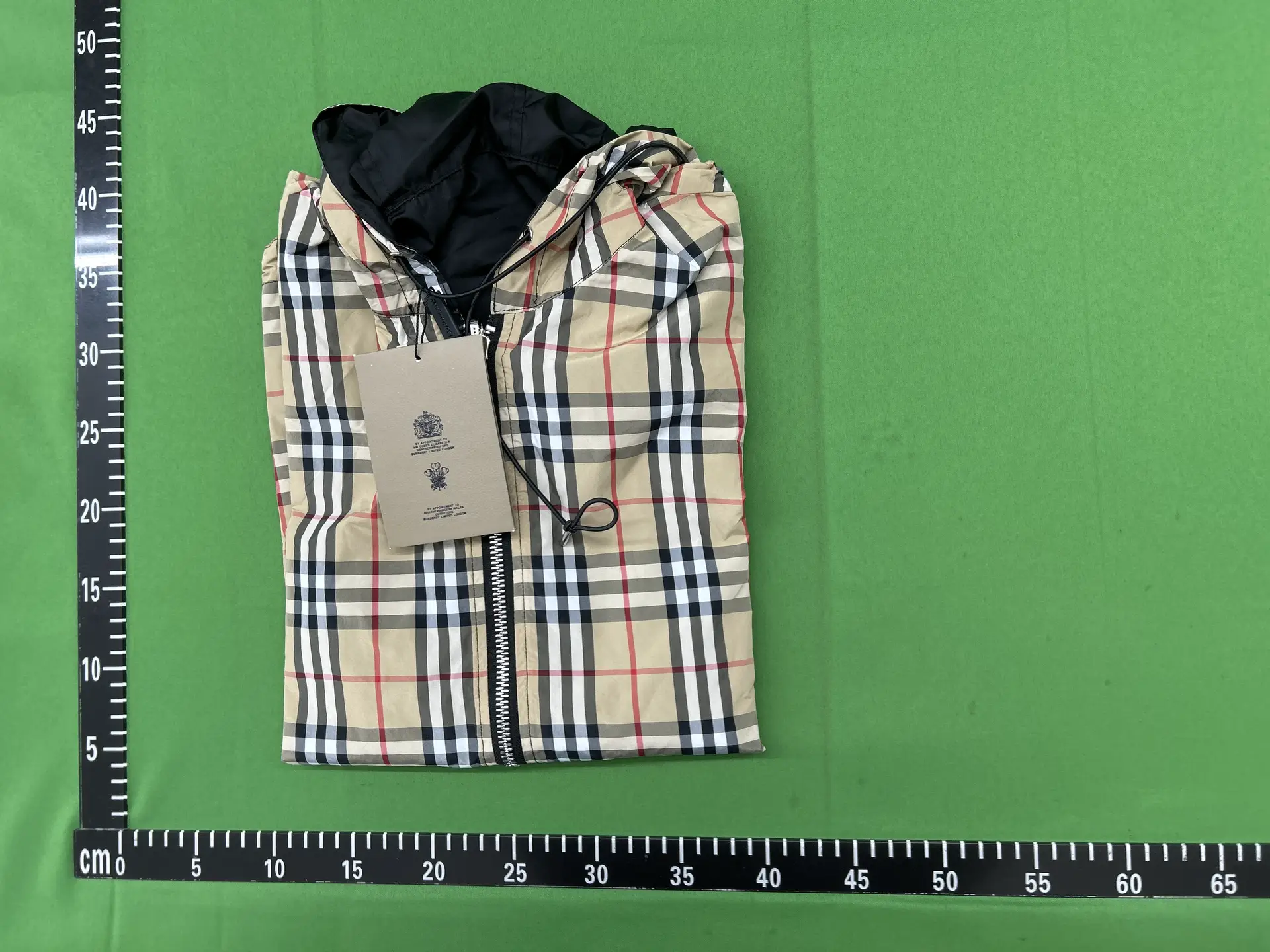 Burberry Check Hooded Jacket