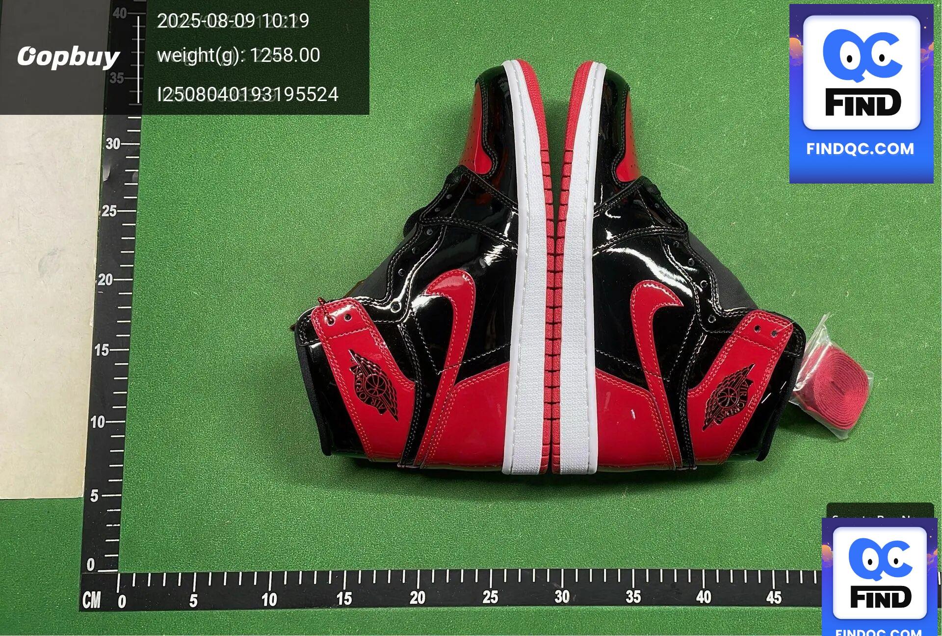 Nike Air Jordan 1 Retro High OG Varsity Red/Black QC