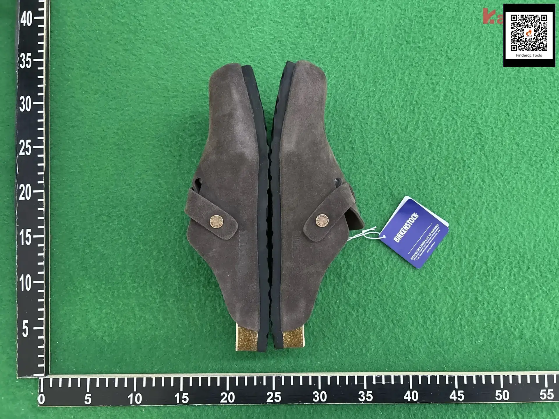 Birkenstock Boston Suede Clogs Dark Brown