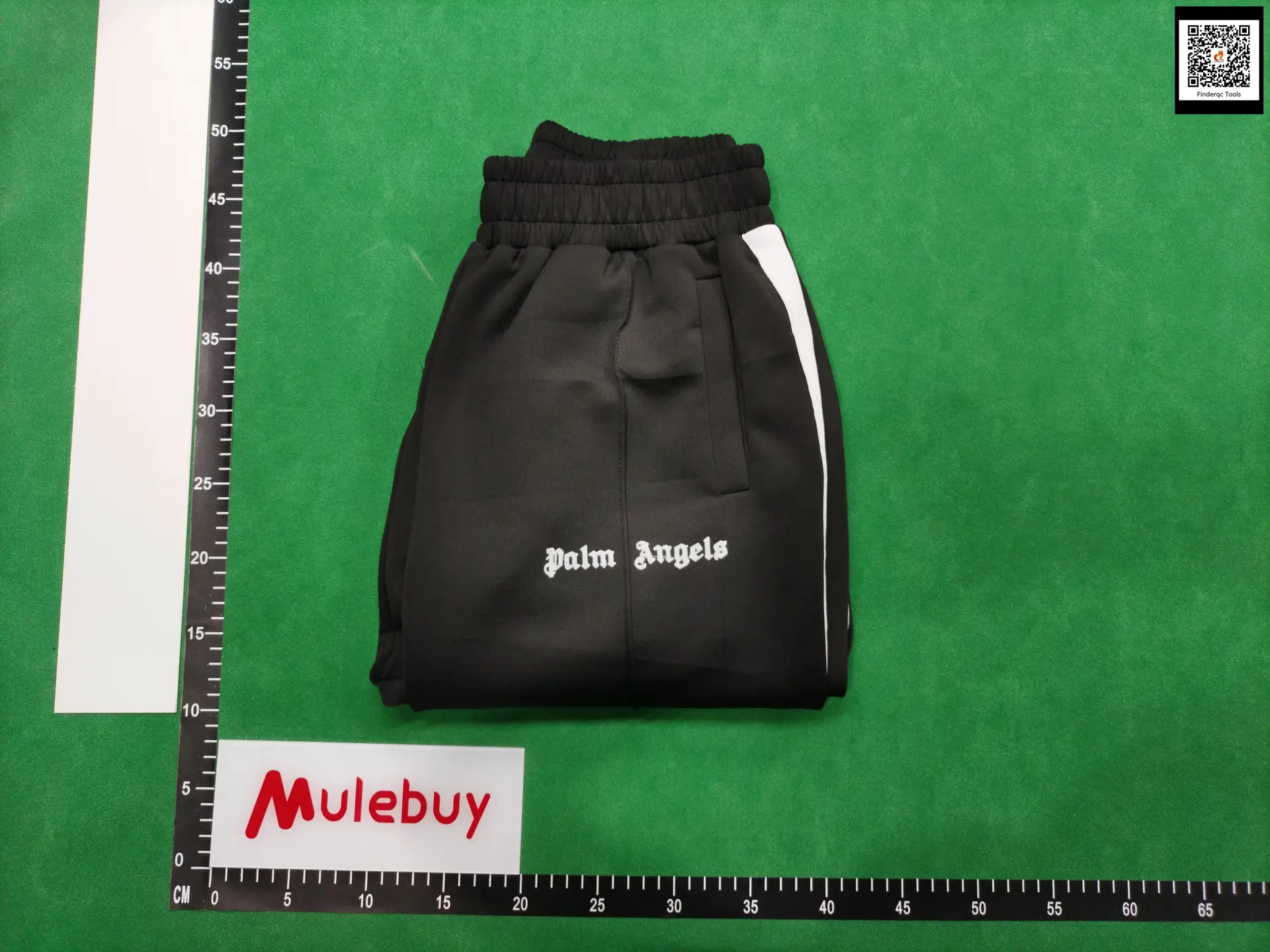 Palm Angels black track pants