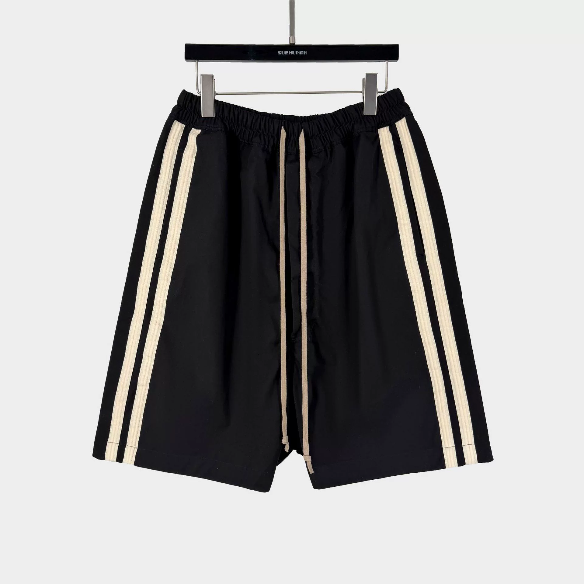 26 Spring/Summer New Collection: European and American Dark Original RO Style High Street Men's Striped Ribbon Versatile Shorts, Quarter Pants