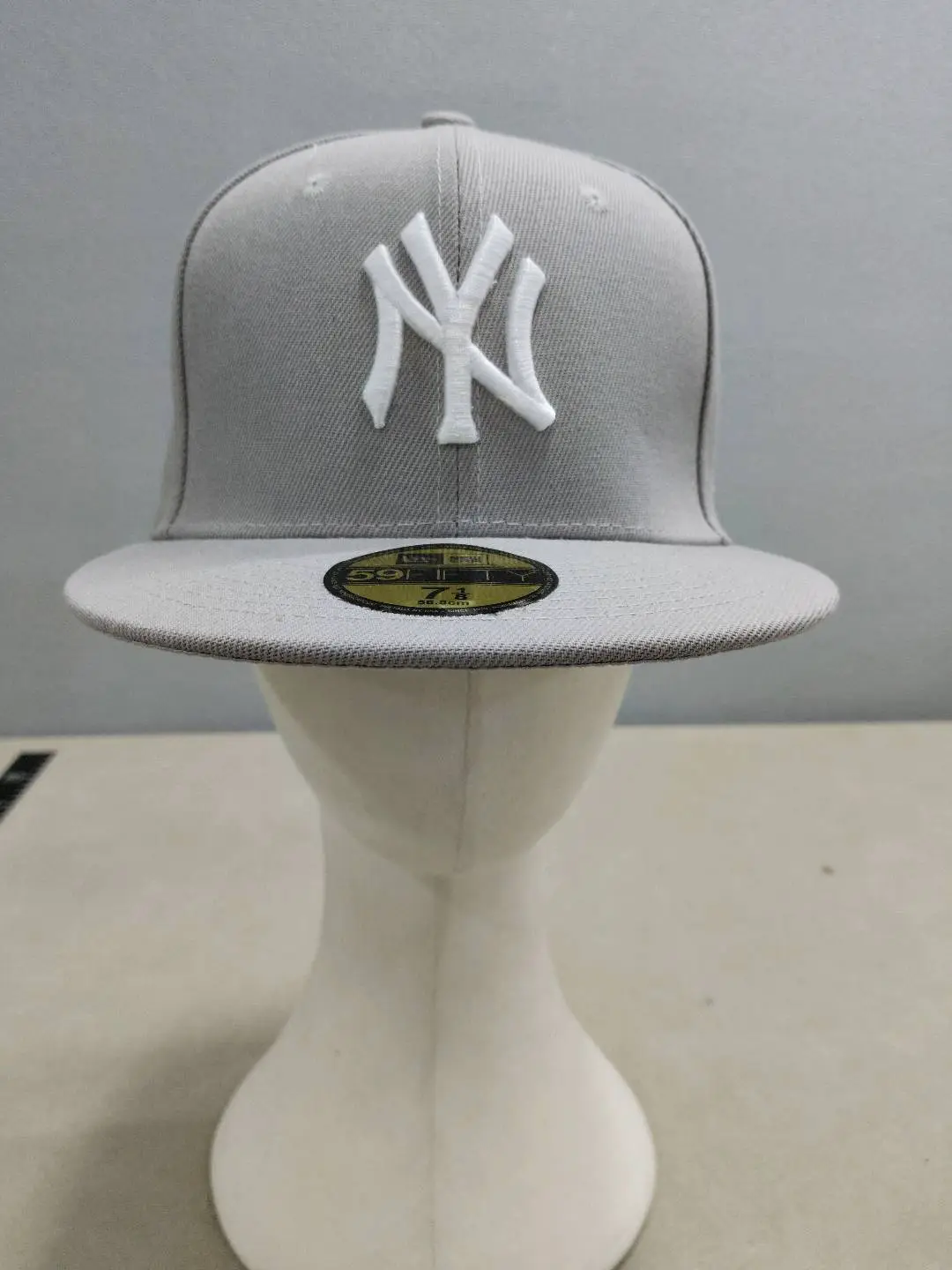 New Era MLB New York Yankees 59FIFTY Fitted Cap Grey