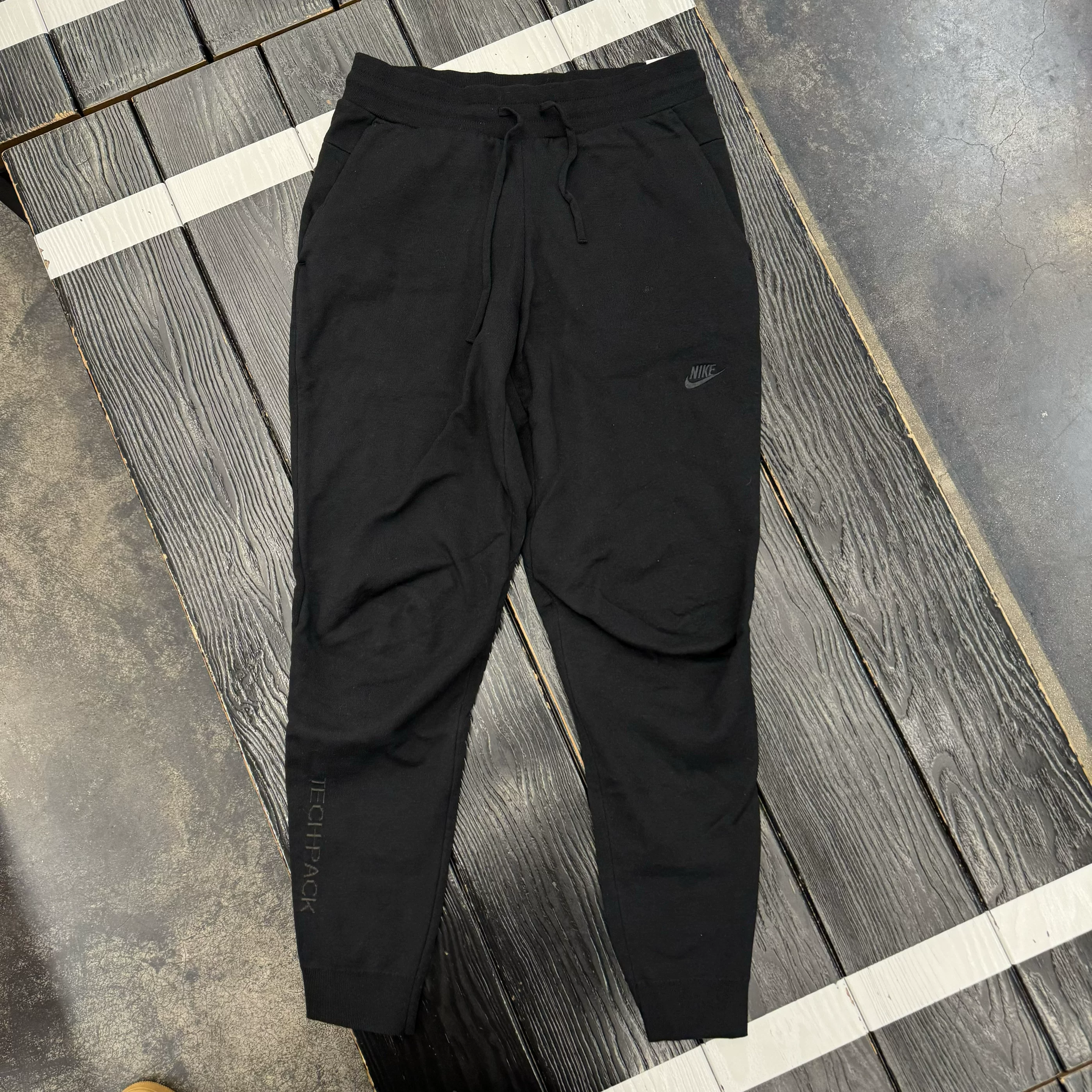 Authentic Nike Tech Pack Men's Sports Training Casual Knitted Leg Tights DV9988-010