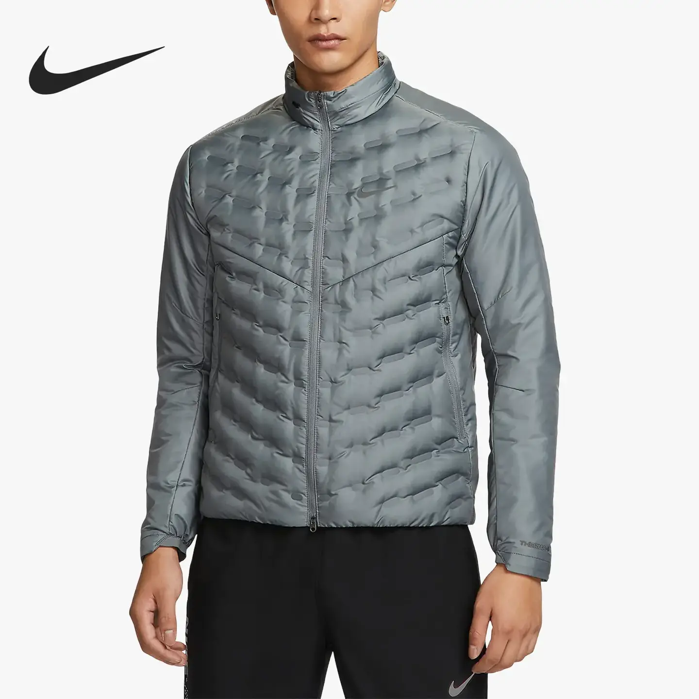 Nike Official Authentic New Men's Sports Running Warm Patchwork down Jacket Fb7557-084