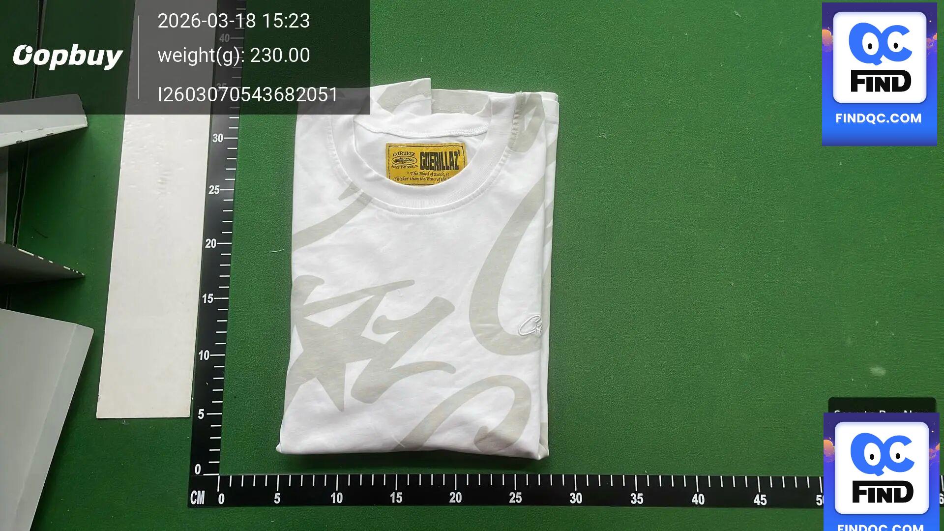 Corteiz Guerillaz C Star Full Print T-Shirt White Gray QC