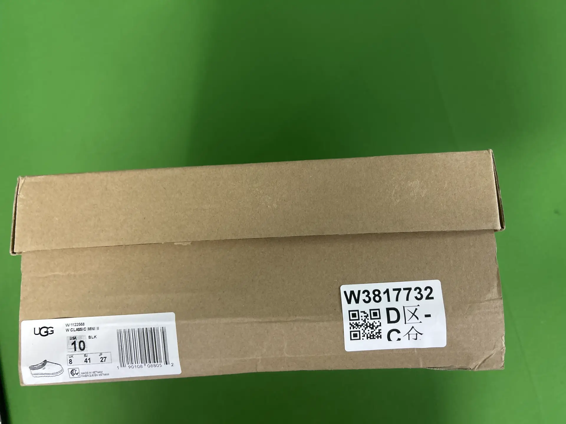 UGG W CLASSIC MINI II BLK