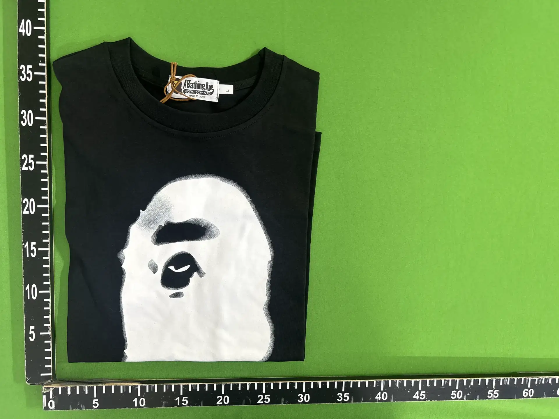 Cross-Border Wholesale Supply of Foreign Trade Trendy Brand Bape Ape Head Shark Short-Sleeve Heavyweight Double Yarn Cotton New Product T-Shirt