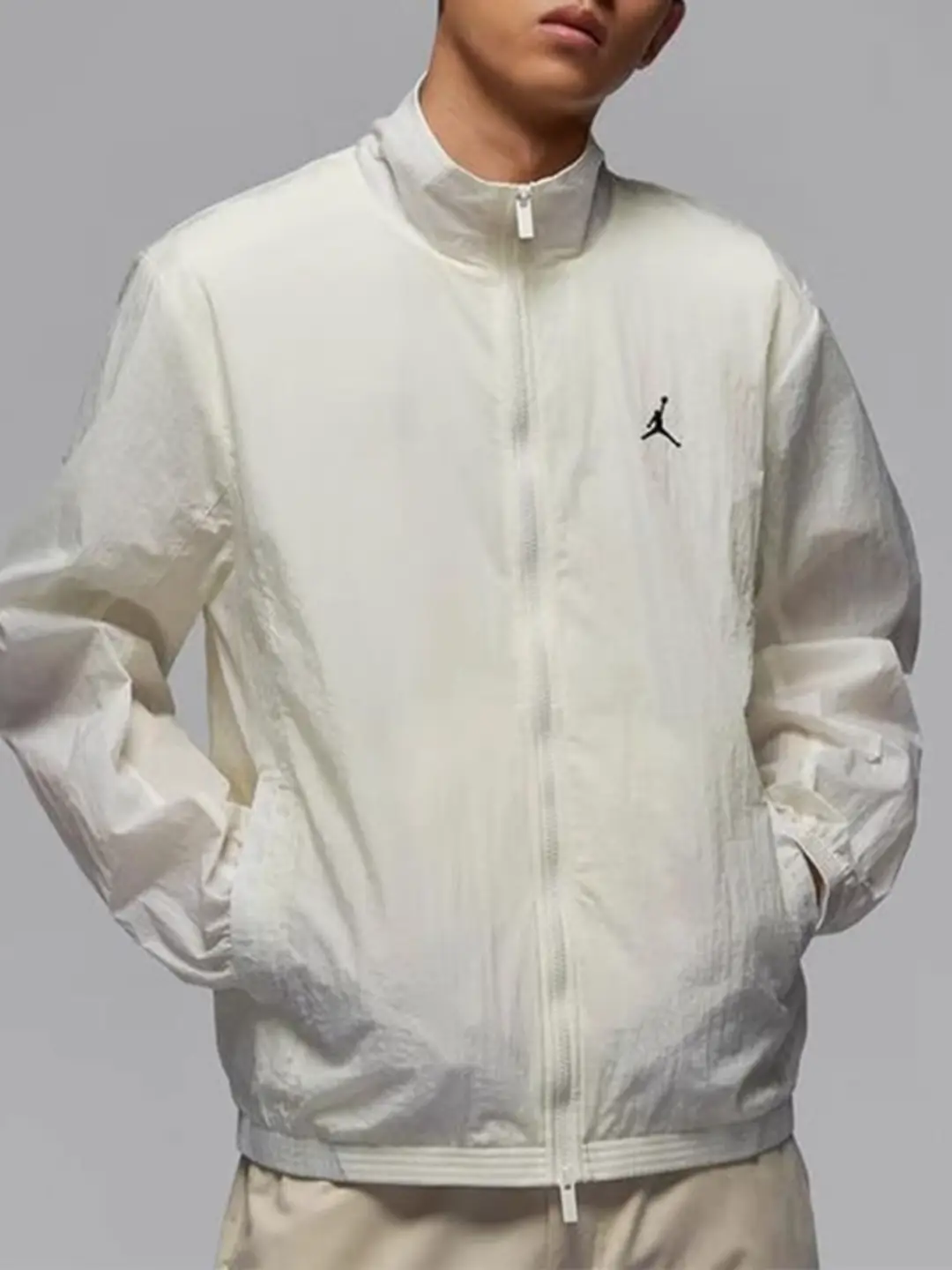 Nike Men's Wear 2024 Autum New arrival Sports Outdoor Loose Stand Collar Casual Minimalist Outwear Fb7500