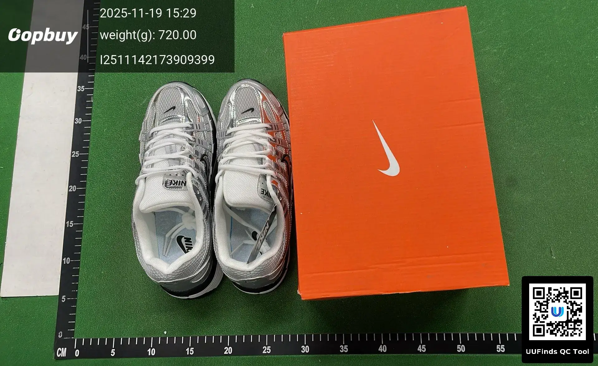 Nike P6000 Metallic Silver