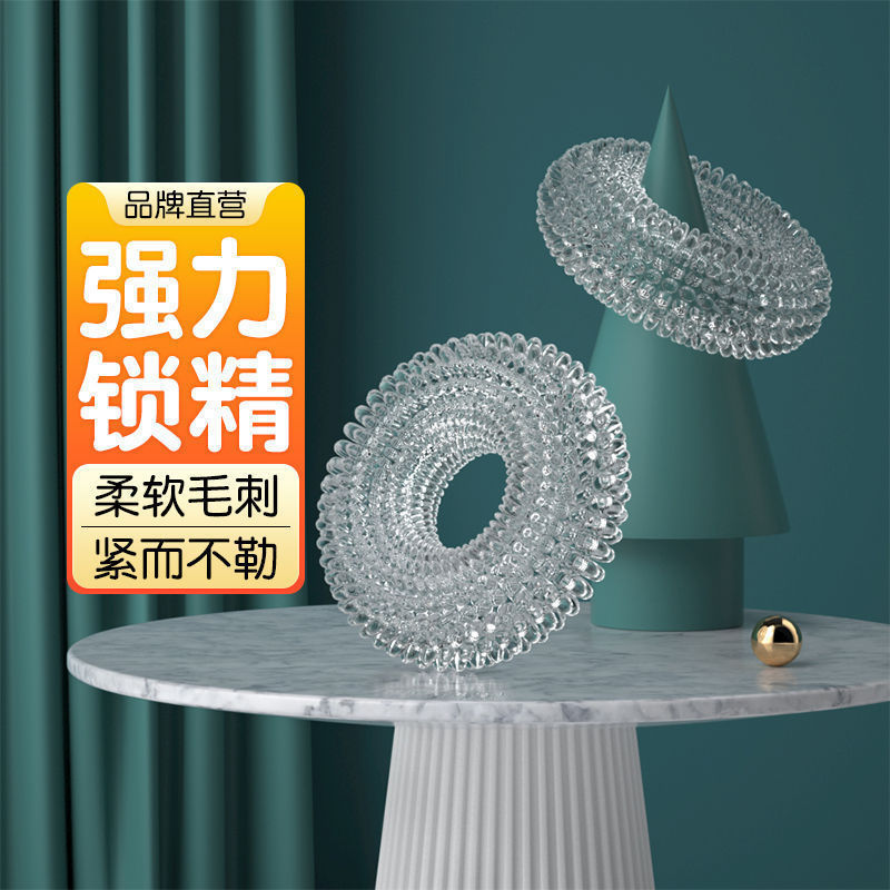Cock Ring, Lock Sperm Ring, Wolf Tooth Ring for Men, Anti-Premature Ejaculation, Penis Root Ring, Couple's Sun Ring, Sex Toy, Invisible