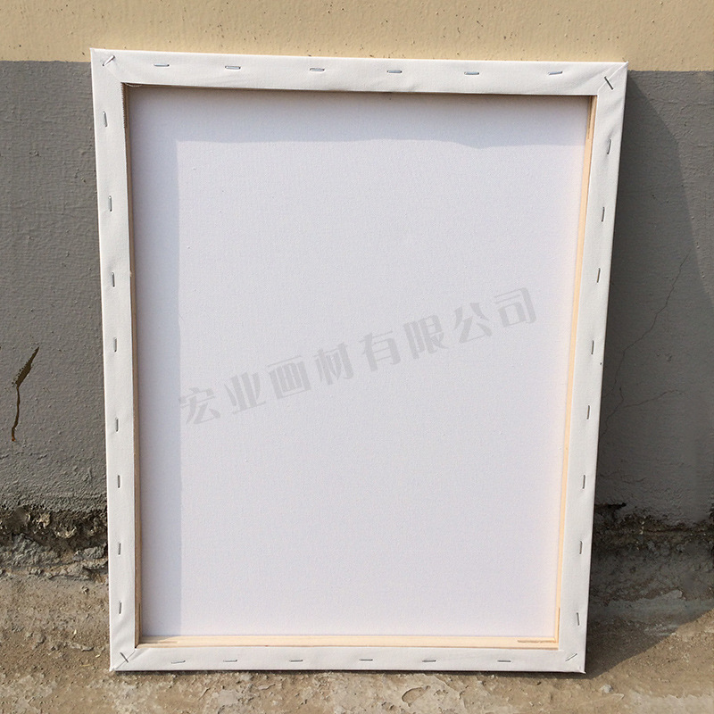 Oil painting frame without picture frame 280g canvas picture frame white cloth frame manufacturers specializing in the production of ODM OEM processing customized