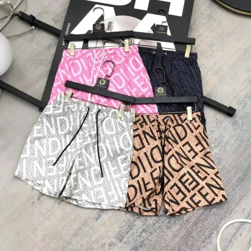 Fendi All-Over Logo Shorts