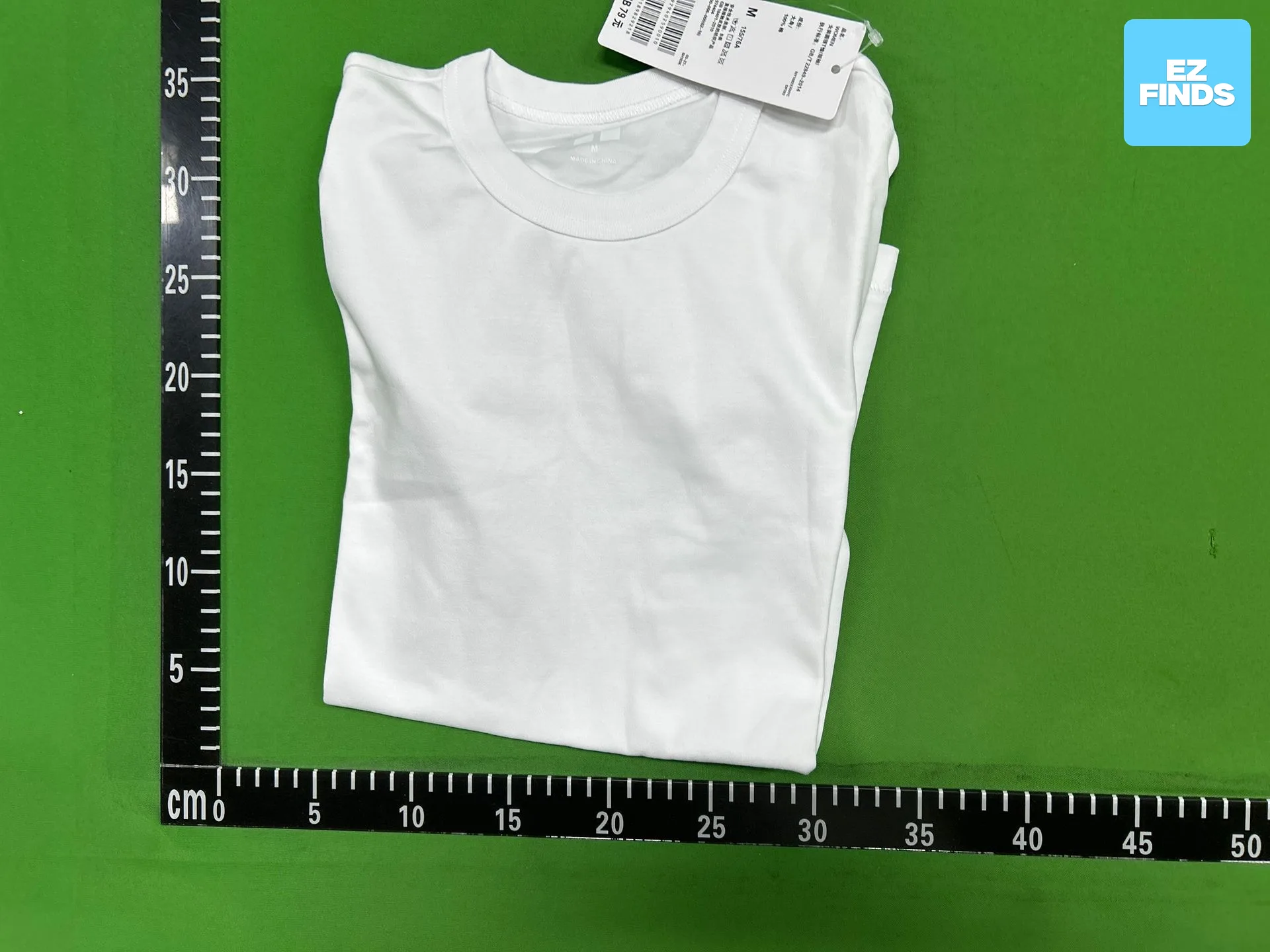 Summer Women's Pure Cotton Short-Sleeved Plain Round-Neck T-Shirt Top New Style E435193/474404/483456 QC