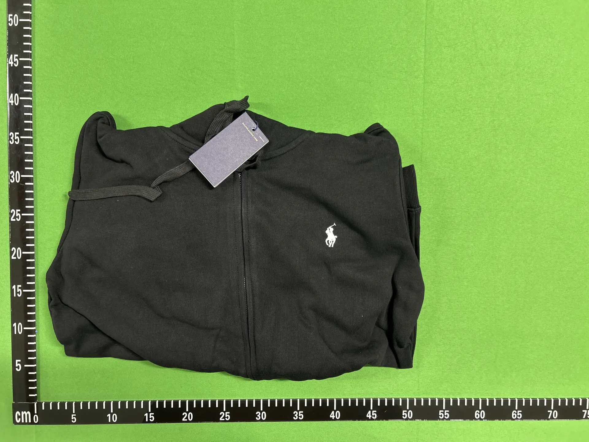 Polo Ralph Lauren Full Zip Hoodie Black