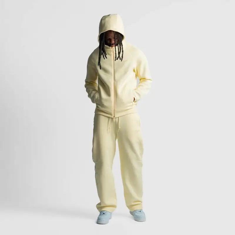 High-Quality Nocta X Drake New Air Layer Double-Zip Sports Crewneck Hoodie and Sweatpants Set