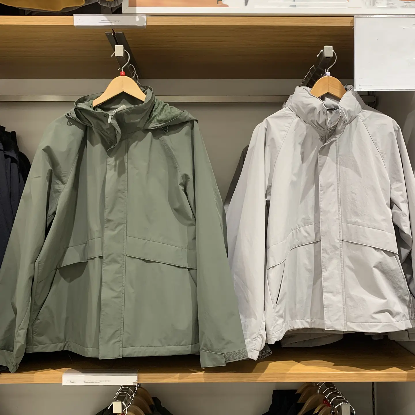 Ping for 2025 Spring Windproof Collar Jacket Outwear jacket Casual Hooded Outwear for Men and Women 475038
