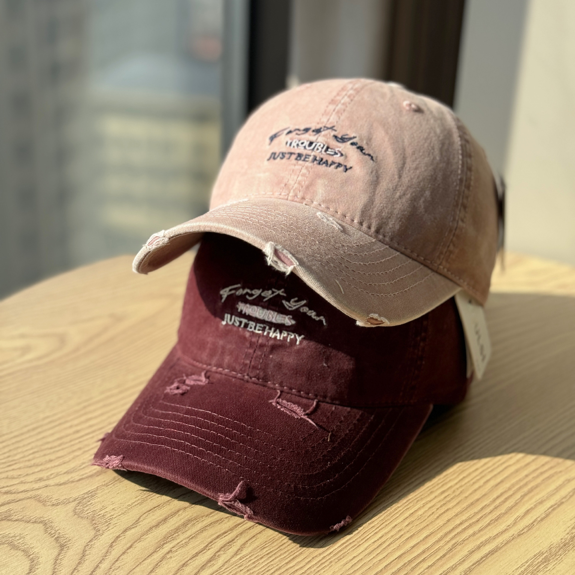 Spring and Summer Korean Style New Trendy Sunshade Letter Denim Baseball Cap 2026 for Men and Couples, Face-Slimming Duckbill Cap for Women