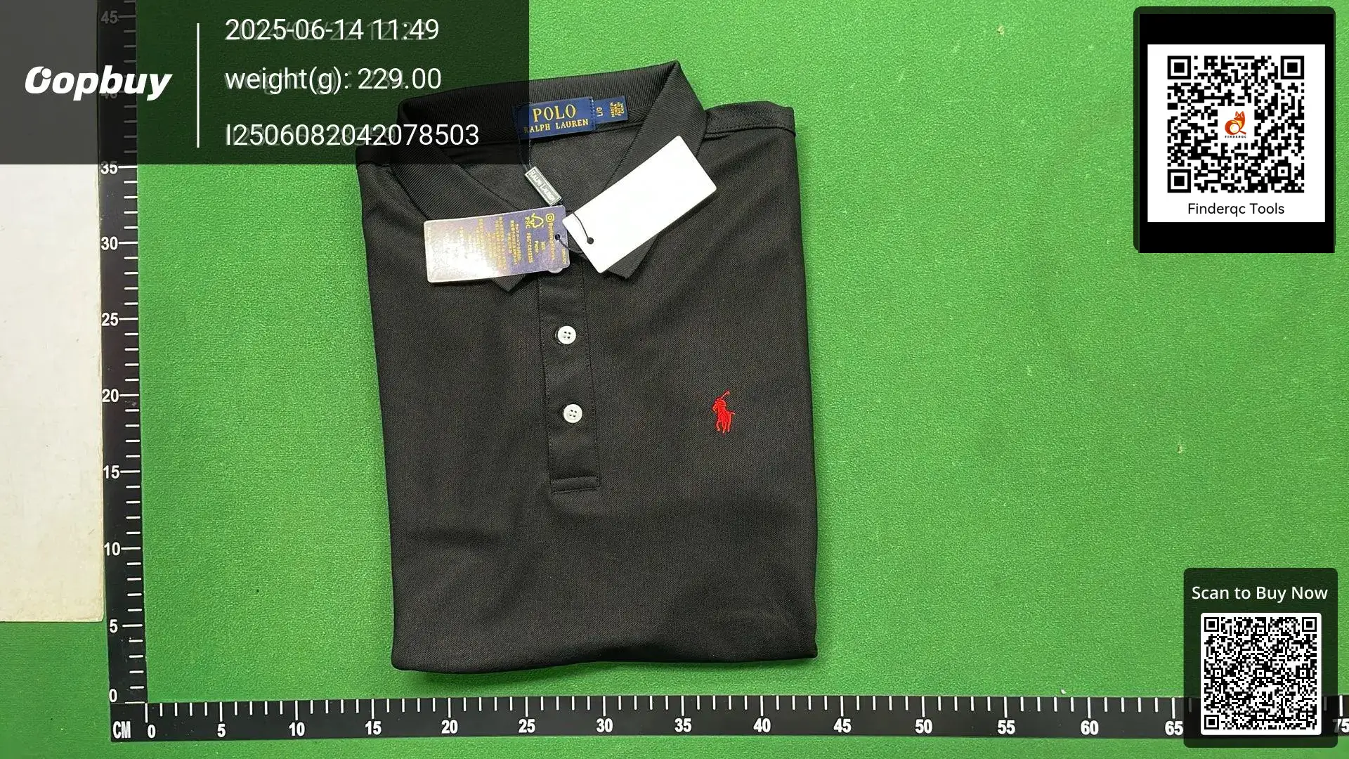 Polo Ralph Lauren Black Polo Shirt