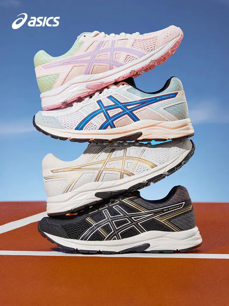 Asics Running Shoes Children's Shoes Autum New arrival kids Breathable Sports Shoes Shock Absorption Children's Professional Running Shoes girl