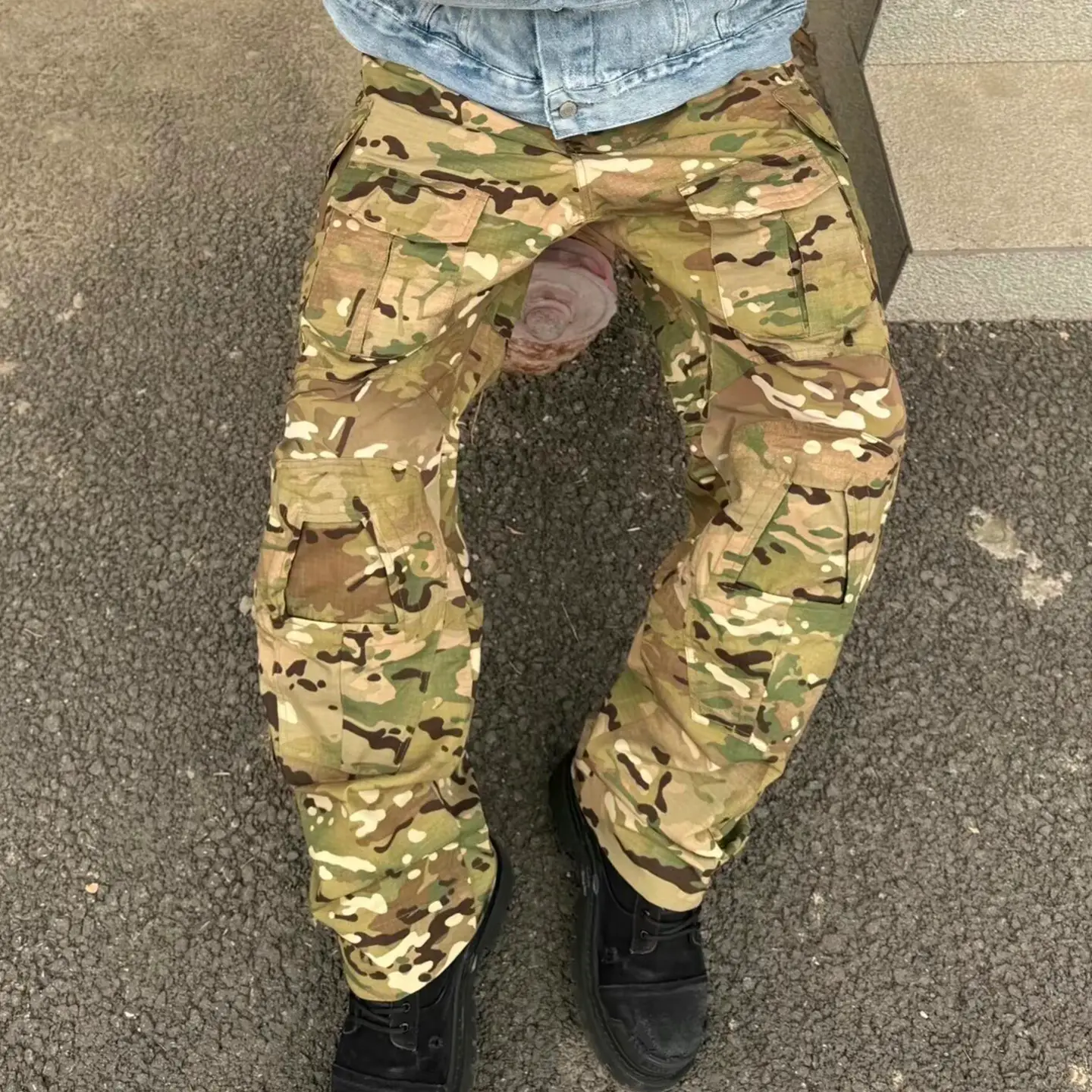 American straight outdoor hiking camouflage military bird work pants men G3 spring for tactical charging paratrooper long pants summer