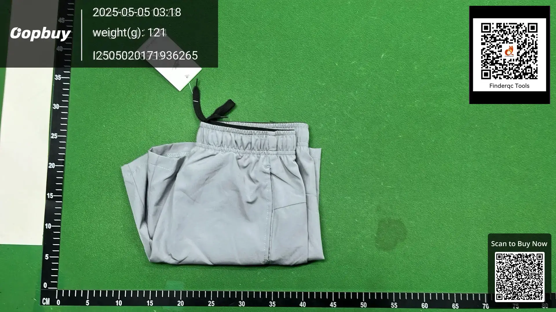 Men's Grey Sports Shorts
