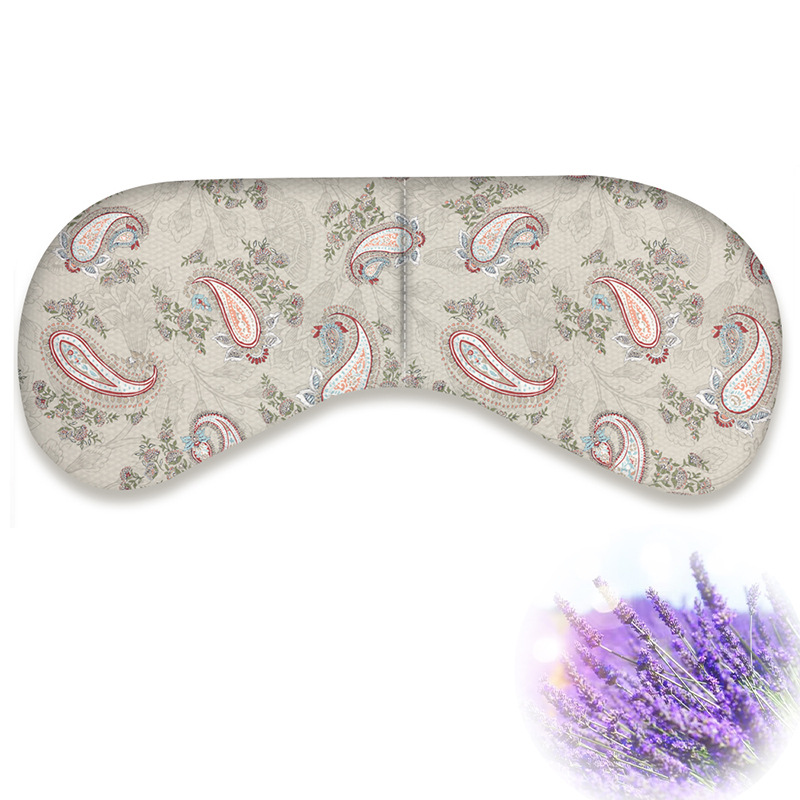 Hot and cold compress eye pillow microwave heating flax seed lavender hot compress linen cotton direct spray yoga sleep eye mask