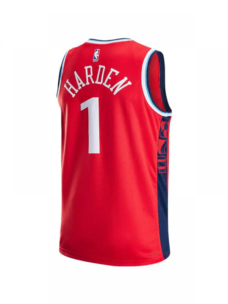 Nike Official Authentic Nba Statement Express/Harden Adult Quick-Drying Breathable Basketball Jersey
