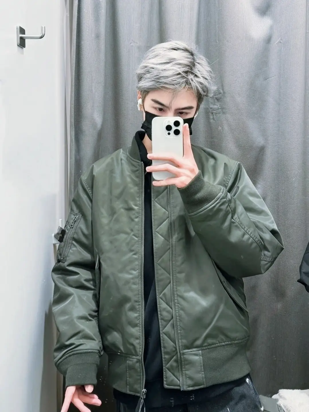 冬季经典高街羽绒棉服飞行服夹克棒球服外套-TOP