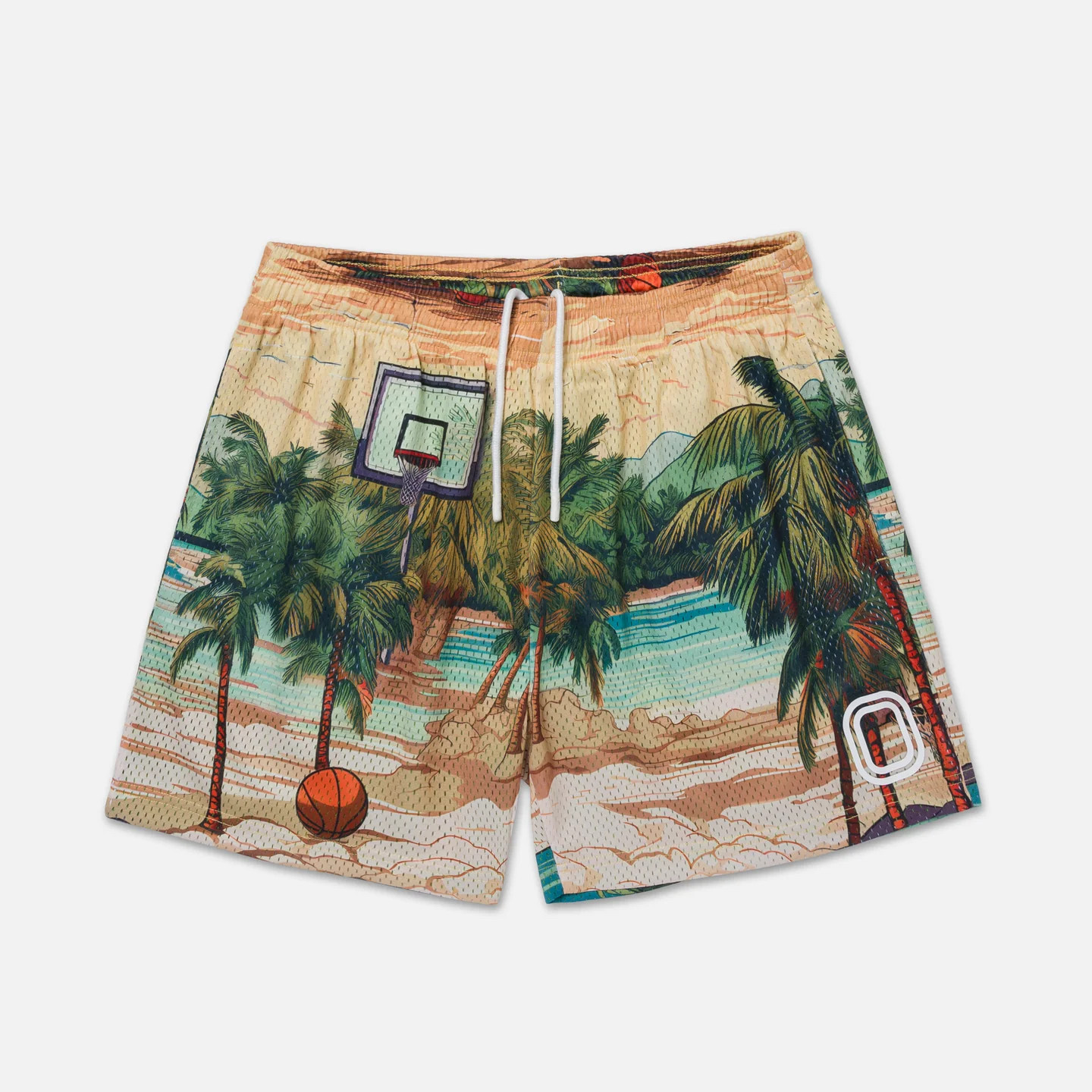 Overtimefits Basketball Shorts, Trendy American Style, Three-Quarter and Four-Quarter Loose Pants, Double-Layer Quick-Drying Heavyweight