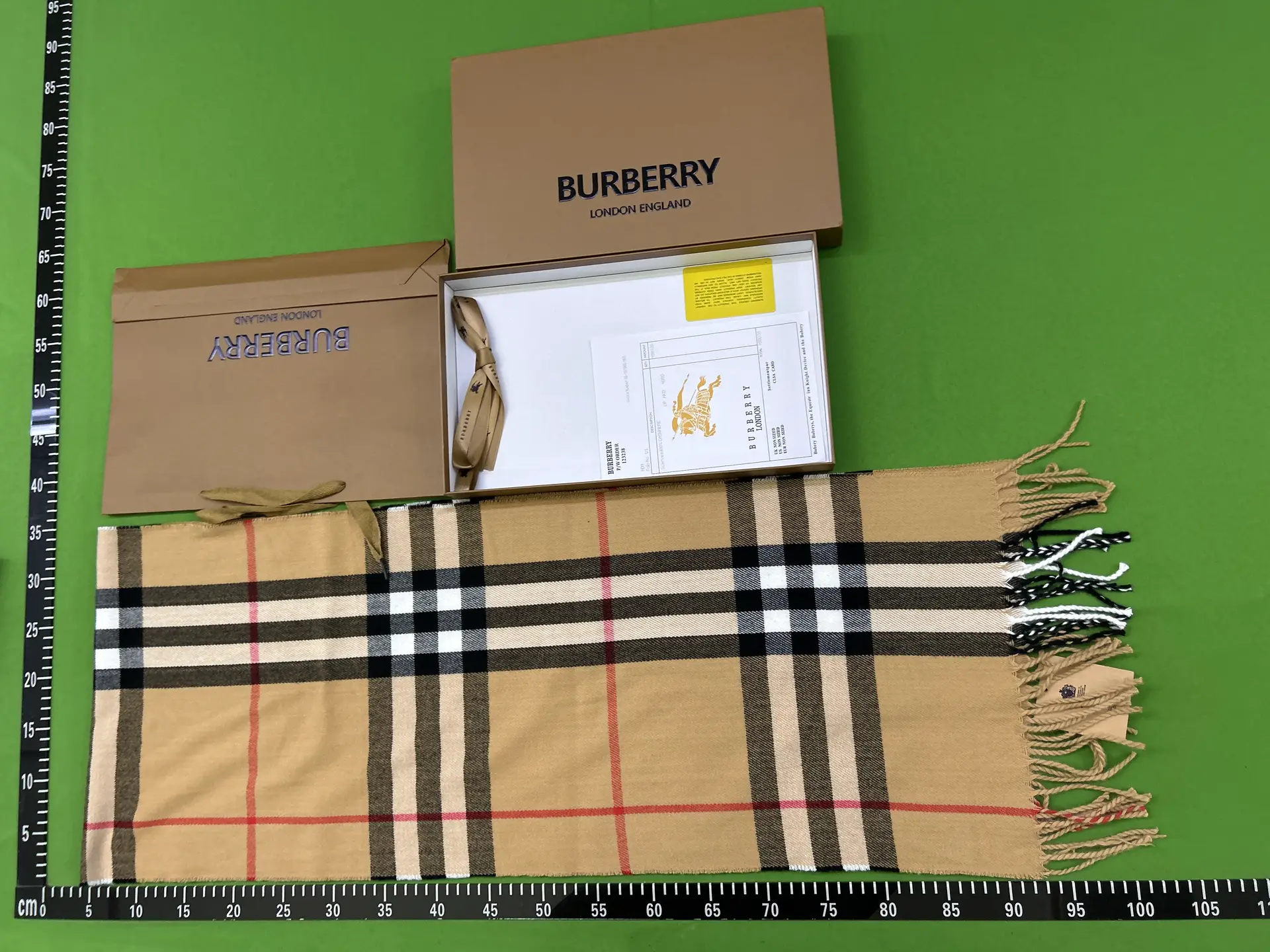 Burberry Haymarket Check Scarf