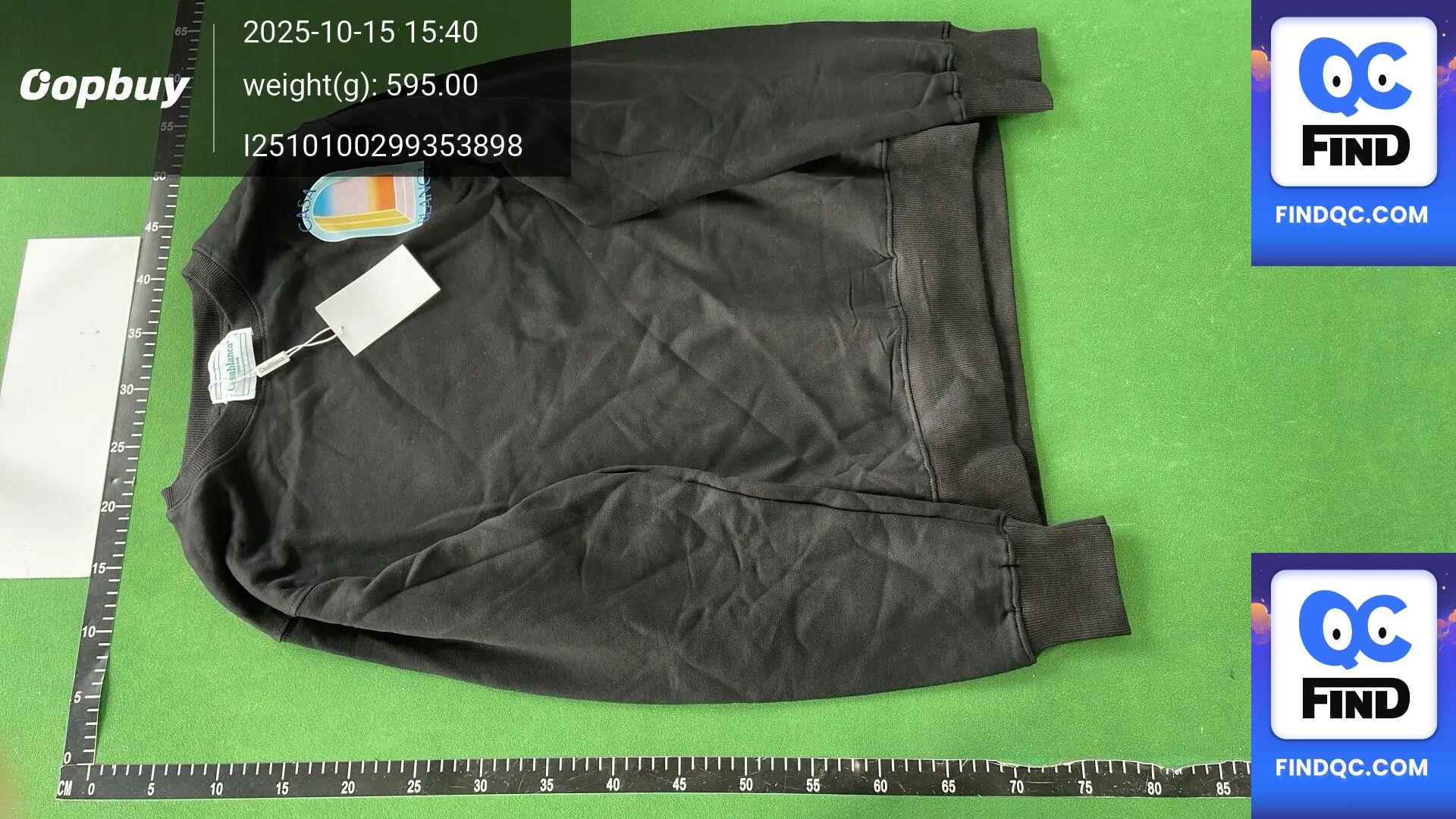 European Fashion Brand Casa 2024 Autumn and Winter New Sweatshirt Printed Men's and Women's Cotton Loose Sweatshirt QC