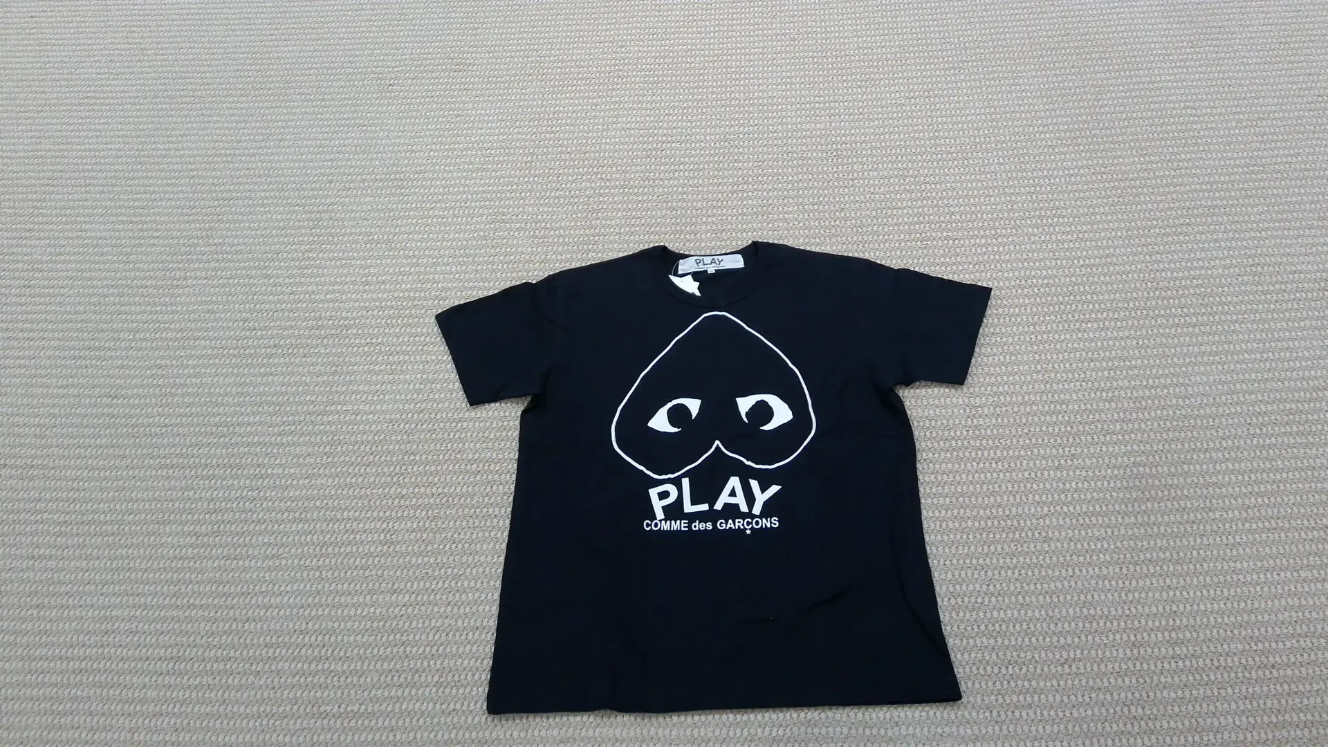 Comme des Garçons PLAY Black T-Shirt