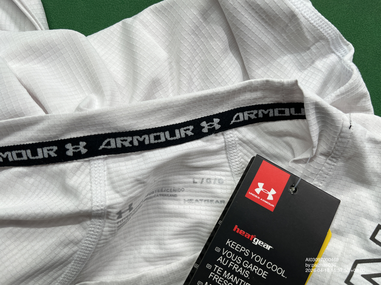 Brand Ice Silk Elastic Quick-drying Sports Short-sleeved T-shirt Men's Summer Loose Breathable All-match Casual Top Trendy QC