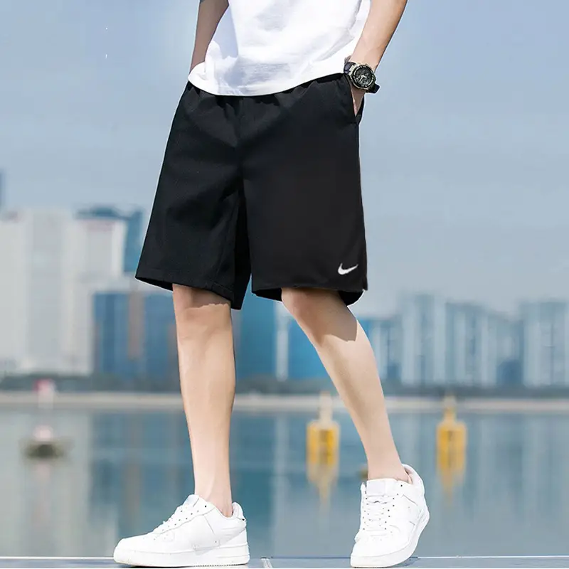 Nike Nike shorts Men's 2025 Summer Breathable Ice Silk Loose Casual Five-Point Pants Quick-Drying Sports Pants for Men
