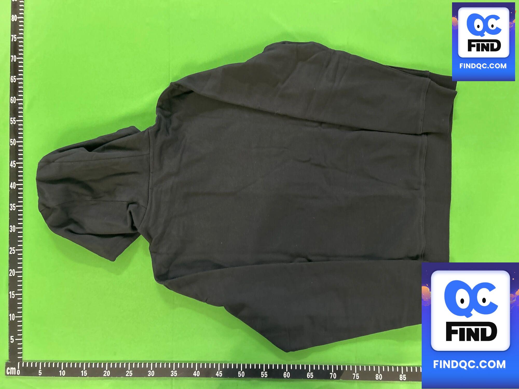 Burberry Black Zip-Up Hoodie QC