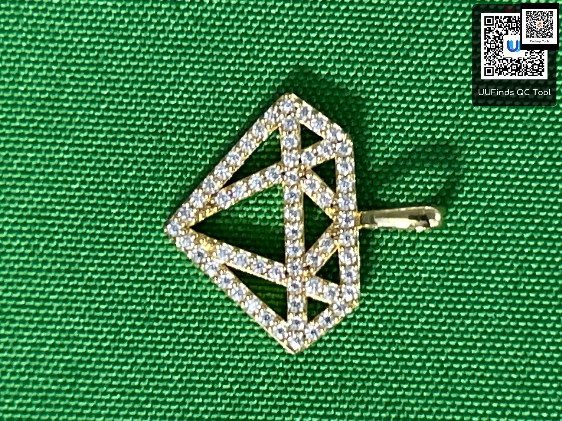 Ssource925 Silver Hip Hop Trendy Diamond Patchwork Full Diamond Pendant Street Style Men's and Women's Sterling Silver Moissanite Vvsins