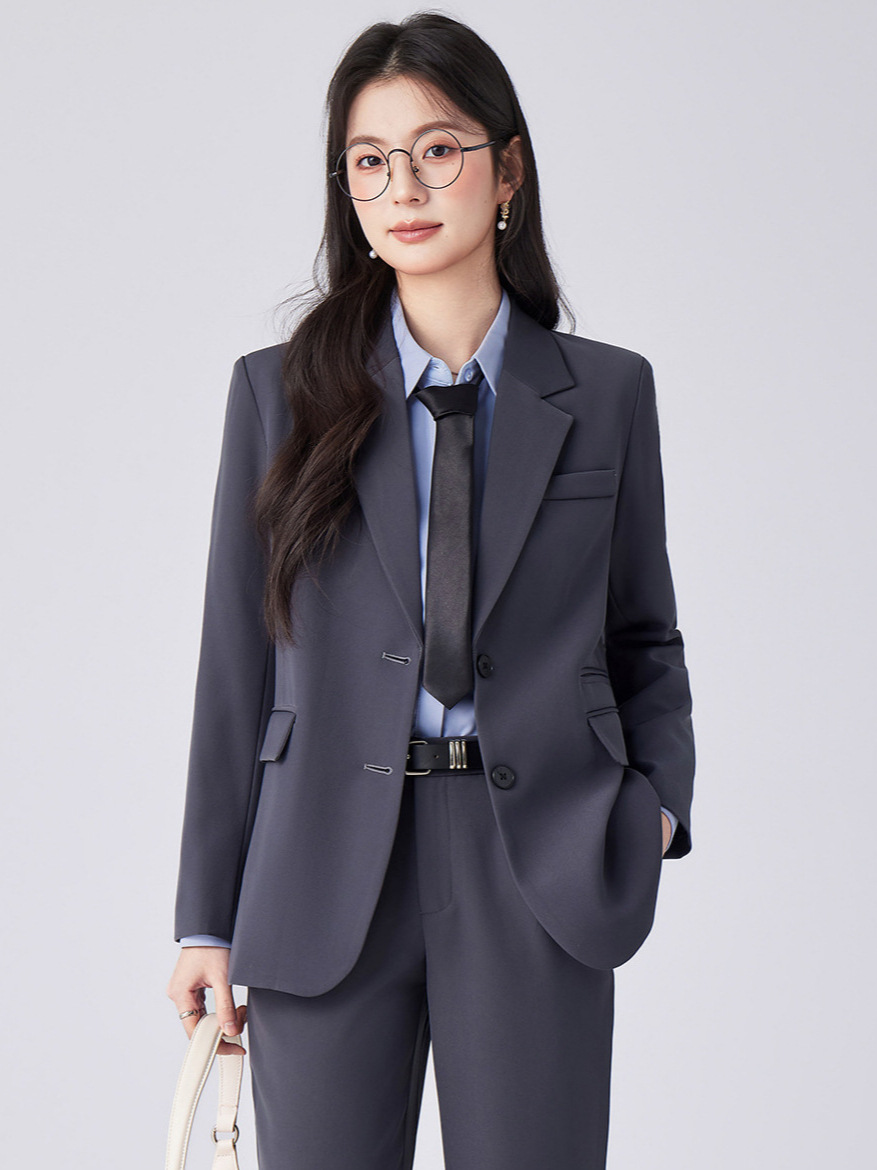 Professional Suit Dress for Women 2026 Spring New Style College Student Teaching Qualification Interview Formal Wear Petite Blazer