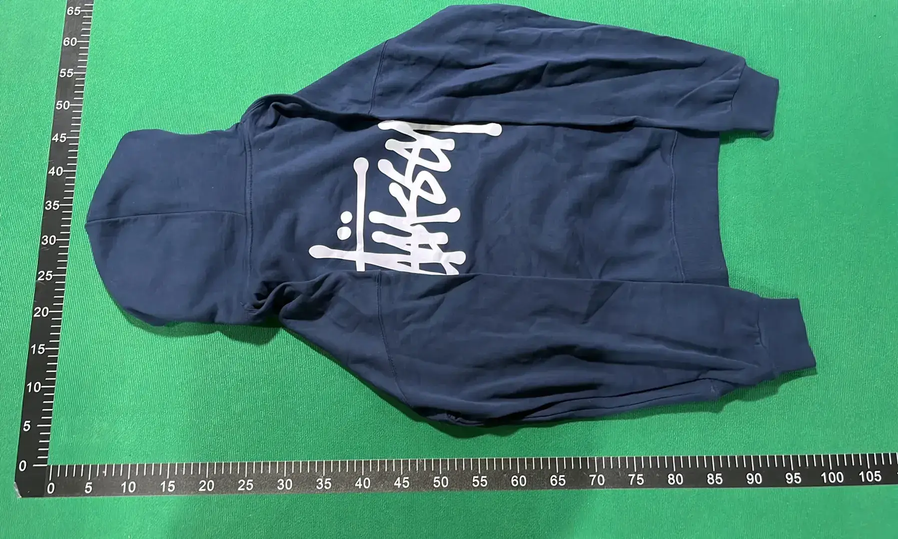 Stussy Basic Logo Hoodie Navy