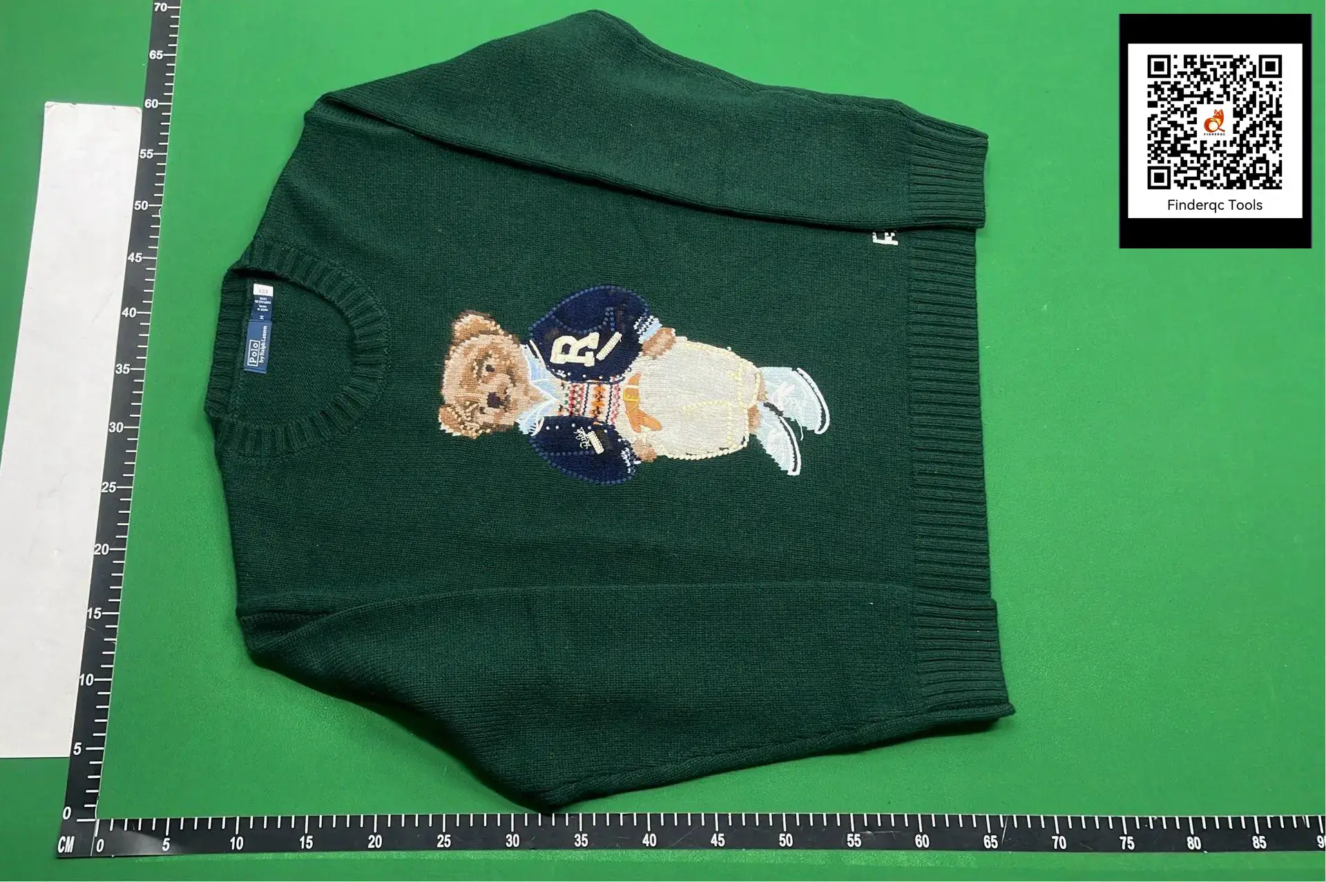 Polo Ralph Lauren Wool Cartoon Bear Sweater