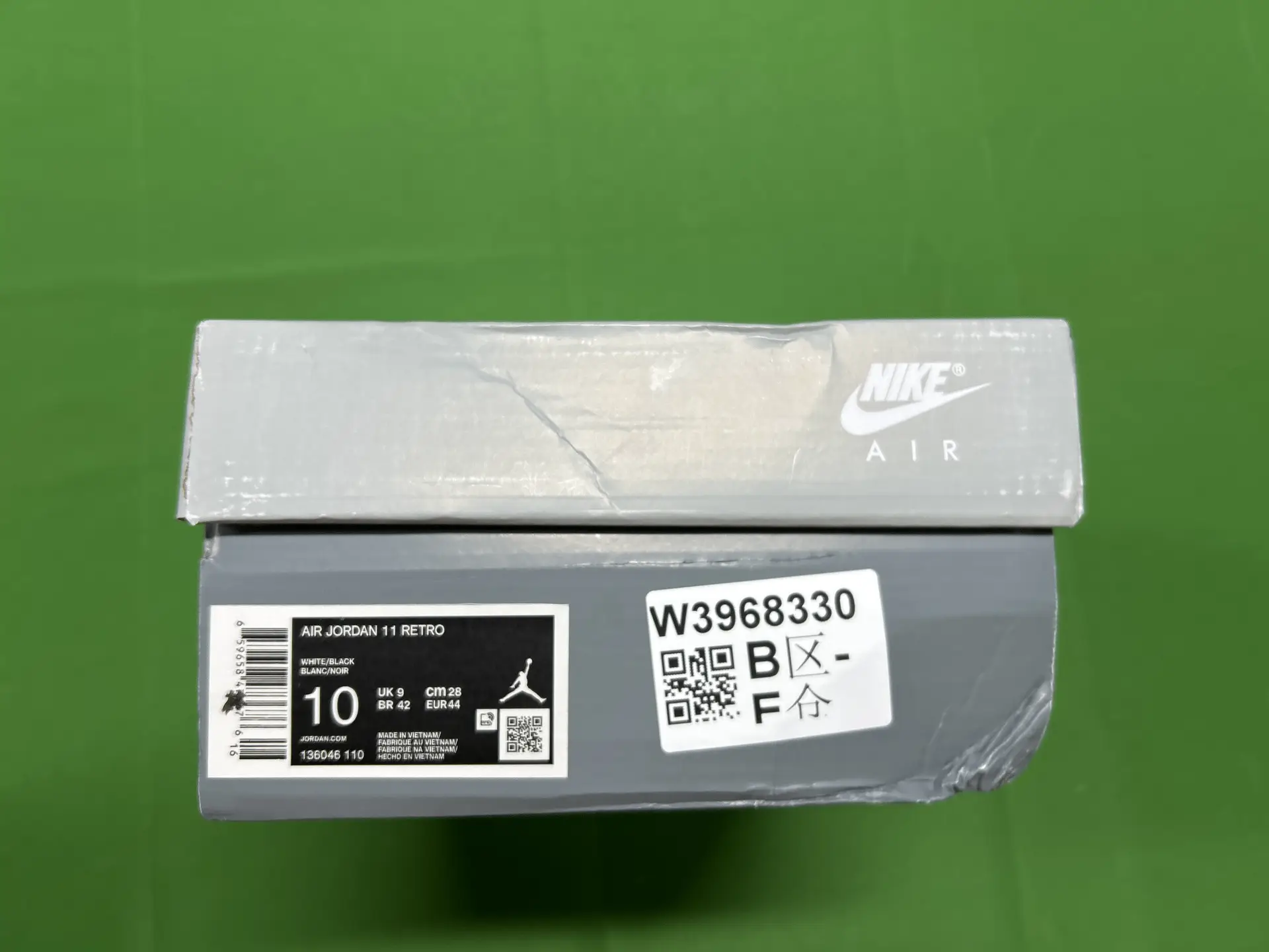 Jordan Air Jordan 11 Retro White Black Noir