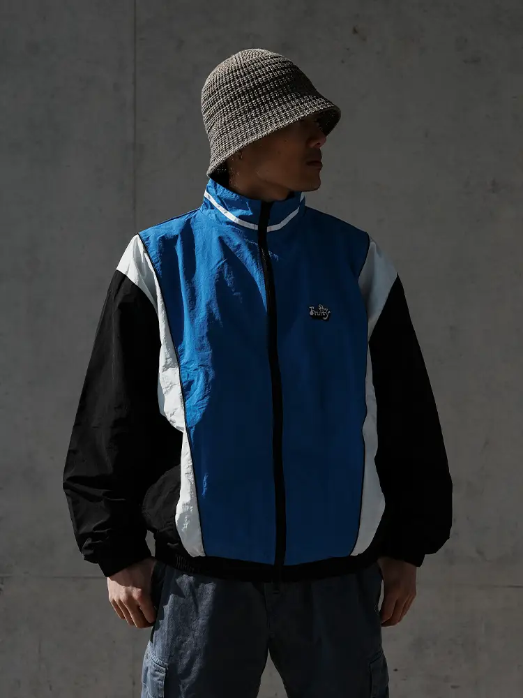 Fruityshop|Superfly Logo Retro Color Matching Short Waterproof jacket 2024 New arrival Outwear