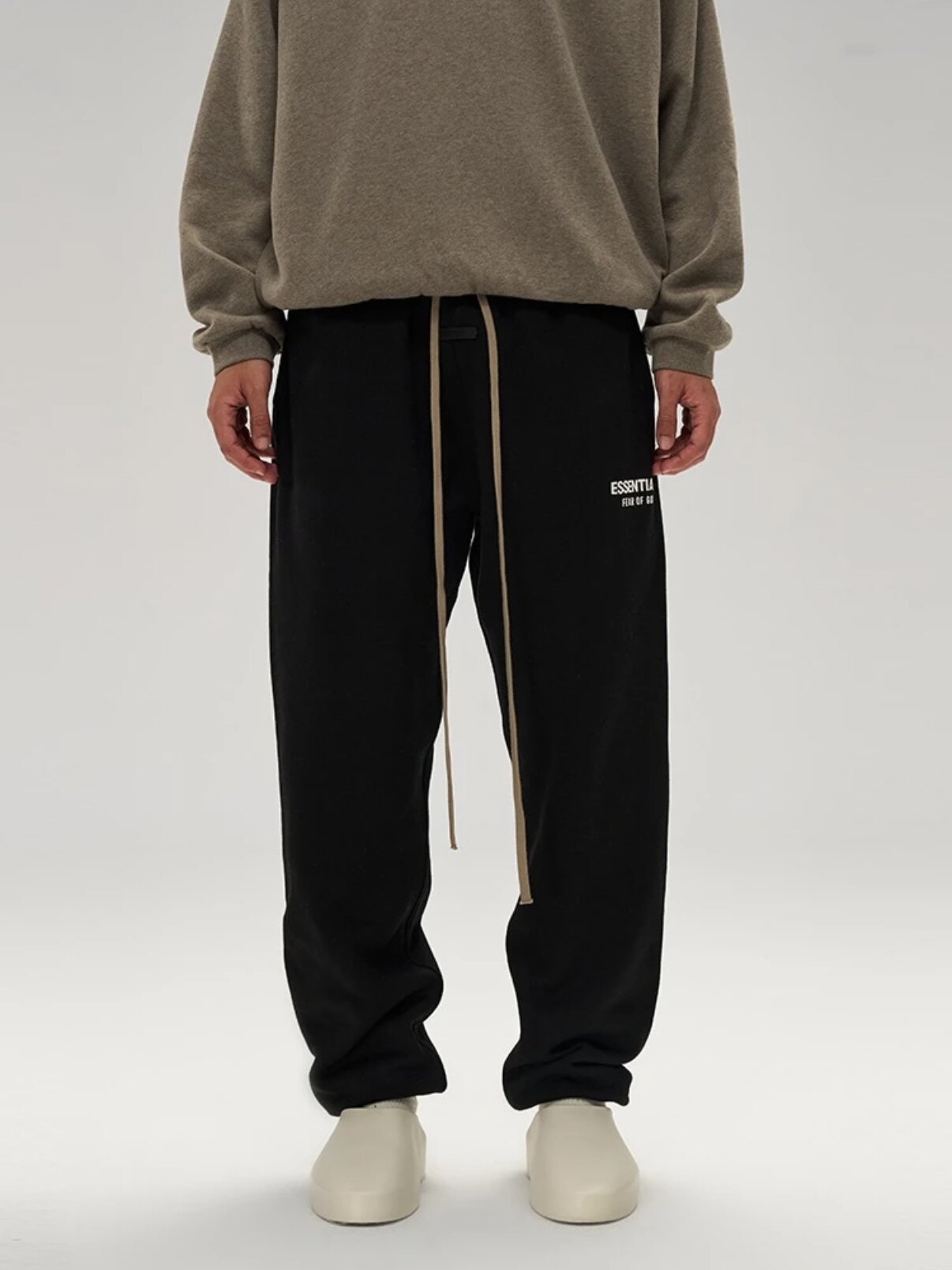 Ningbo Original Factory】Fog Kimi Essentials24 New Holiday Series Fleece-Lined Jogger Pants for Men